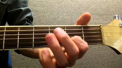 How to Play Db7 (Flat 7th) on Guitar - YouTube