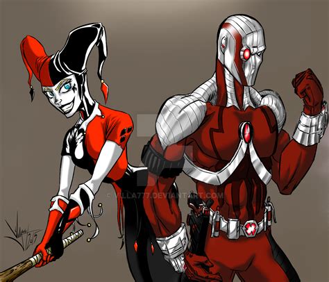 Suicide Squad - Deadshot and Harley Quinn by VILLA777 on DeviantArt