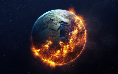 Apocalyptic Earth Art Wallpaper, HD Space 4K Wallpapers, Images and ...