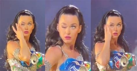 Fans Think Katy Perry Is A Robot After Concert Eye Glitch: VIDEO - Comic Sands