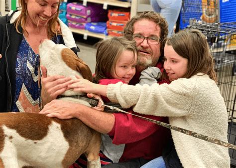 Pet Adoption Event Leads to Family Reunion - SoGoodly