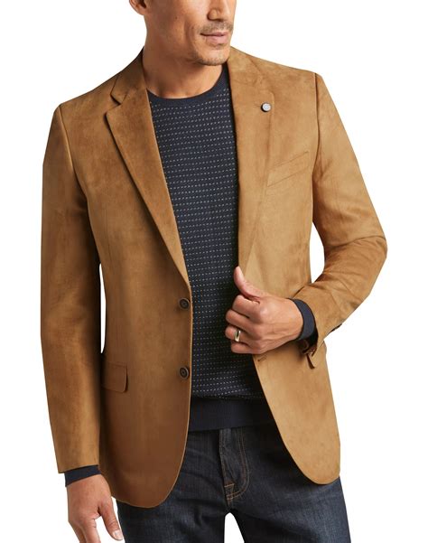 Nautica Tan Microsuede Modern Fit Sport Coat - Men's Sport Coats - All ...