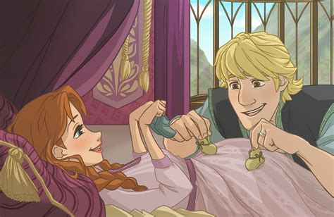 Anna and Kristoff - Frozen Fan Art (36089574) - Fanpop