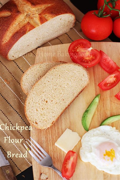 Chickpea flour bread recipe