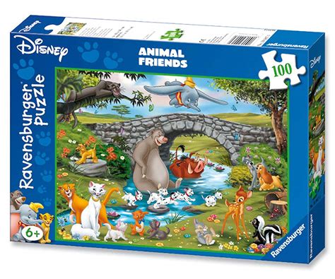 Ravensburger Disney 128091 Animal Friends Puzzle (100 pieces) – TopToy