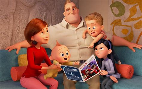 *JACK-JACK, ELAST-I-GIRL/HELEN PARR, MR. INCREDIBLE/BOB PARR, DASH & VIOLET PARR ~ The ...