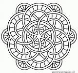 Simple Mandala Coloring Page  Home sketch template