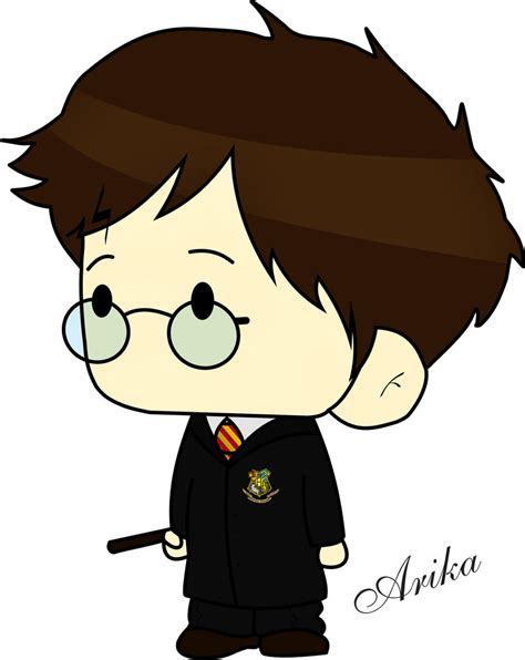 Harry Potter chibi coloured by arikalp on DeviantArt