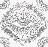 Coloured Eye Drawing At GetDrawings  Free Download sketch template
