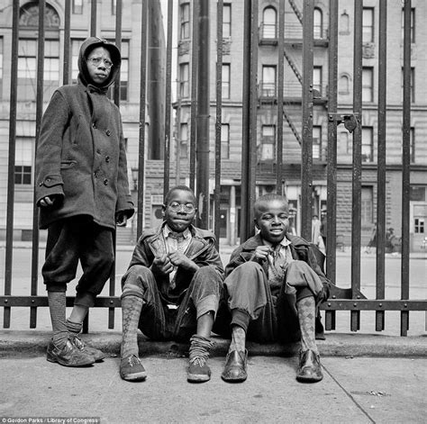 Harlem through celebrated photographer Gordon Parks' eyes | Daily Mail ...