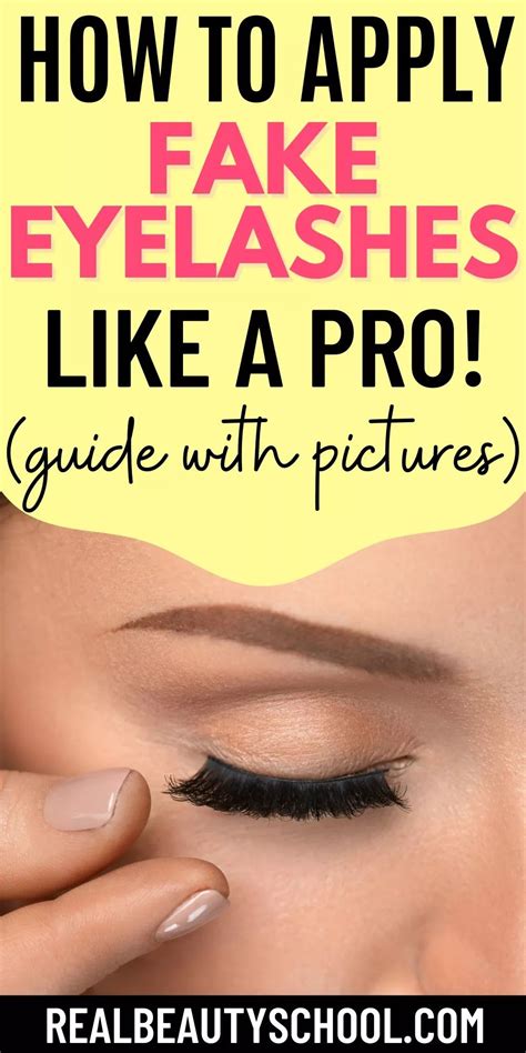 Easy Hack to apply False Eyelashes like a pro! (Complete tutorial) | Best fake eyelashes, Fake ...