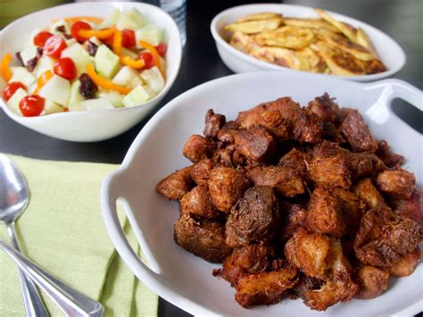 How to make Haitian Griot or Fried Pork Chunks | Caribbean Green Living