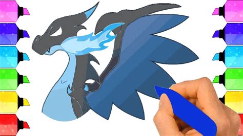 Mega Charizard X Drawing at PaintingValley.com | Explore collection of ...