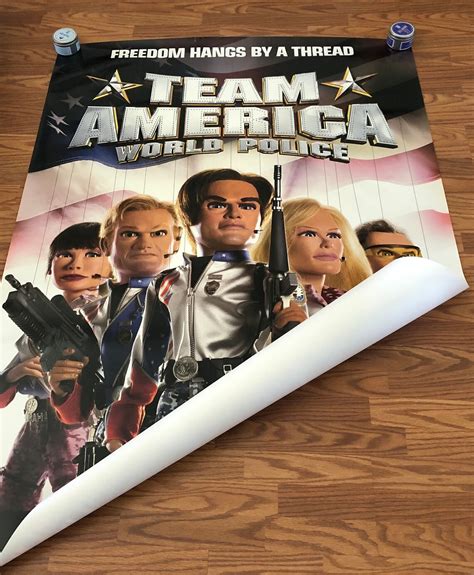 2004 Original Team America Movie Poster 61x42 - Etsy Australia