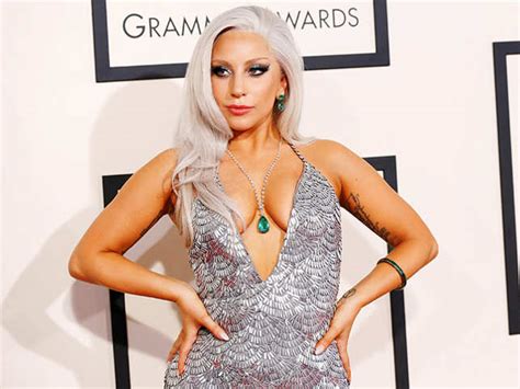 Lady Gaga suffers wardrobe malfunction at the Grammys - The Economic Times