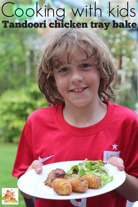 Tandoori chicken tray bake – Cooking with kids | Recipe | Chicken tray ...