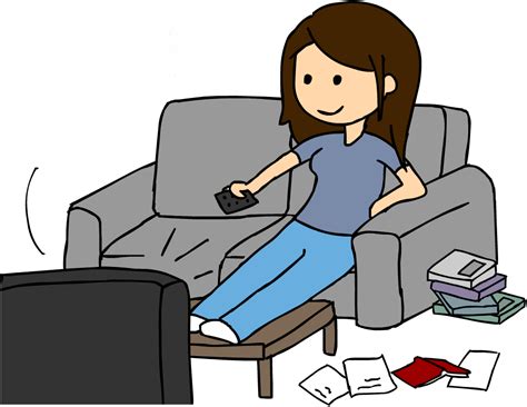 Cartoon Watching Tv Clipart - Clipart Suggest