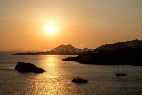 Cape Sounion Sunset, Ancient Temple of Poseidon, Cape Sounio Stock Image - Image of ruins ...