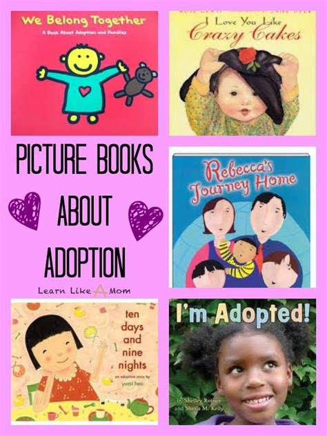 Learn Like A Mom! Books About Adoption - Learn Like A Mom!