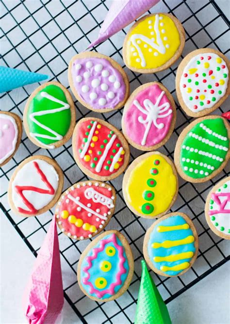 Easter Egg Sugar Cookies Recipe-Butter Your Biscuit