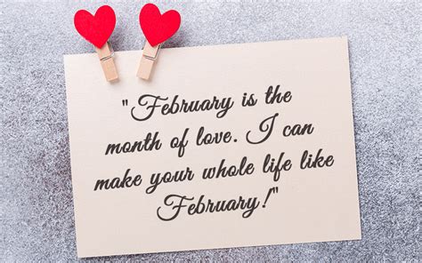 80+ Fresh Quotes, Sayings & poems to make February Special