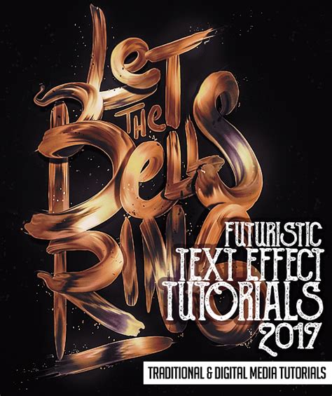 Futuristic Text Effect Adobe Photoshop & Illustrator Tutorials (25 Tuts ...