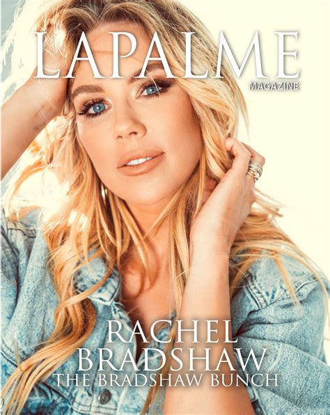 RACHEL BRADSHAW - THE BRADSHAW BUNCH - Lapalme Magazine