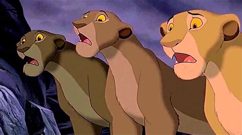 THE LION KING (1994) Scene: "I killed Mufasa!"/Battle of 'Pride Rock ...