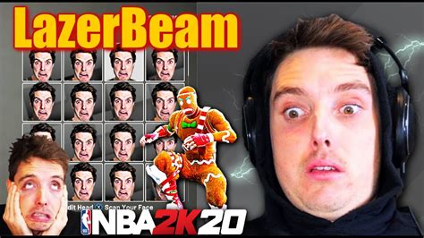 Best LazarBeam face creation in NBA 2K20! - YouTube