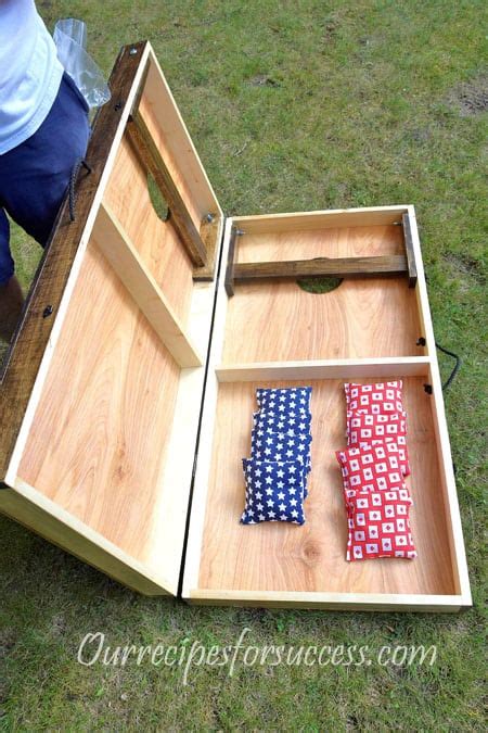 Free Cornhole Game Plans | Bag Toss Boards | Our Recipes For Success (2022)