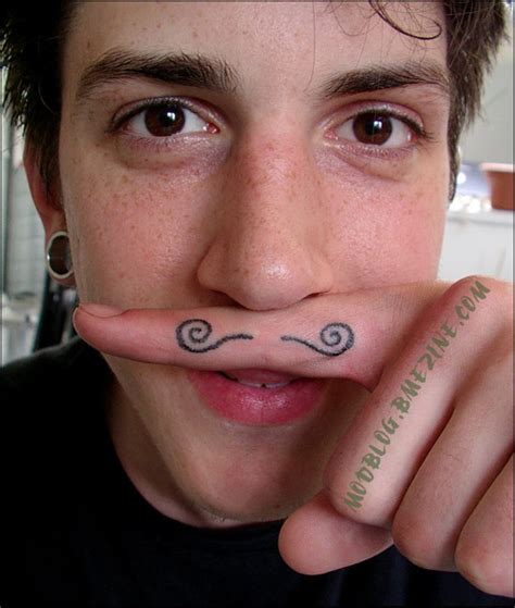 Mustache Tattoos