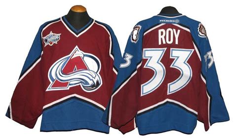 Patrick Roy Jersey. Colorado Avalanche. Blue/Red Christmas Hanukkah ...