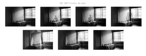 Before Photoshop / The Spirit Leaves the Body, Duane Michals - 1968 | Duane michals, Sequence ...