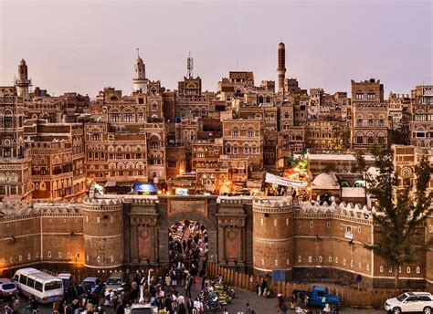 The Old City of Sanaa in Yemen