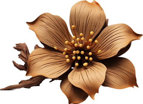 Rustic flower png with AI generated. 33646220 PNG