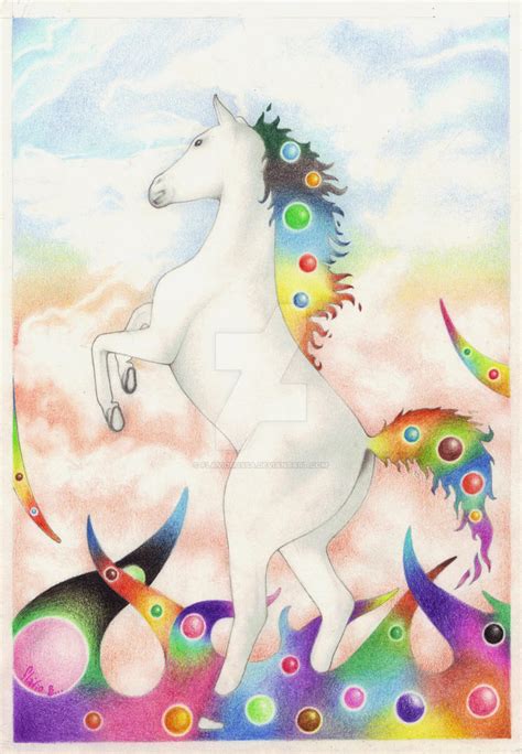 Rainbow horse by FlavioBossa on DeviantArt