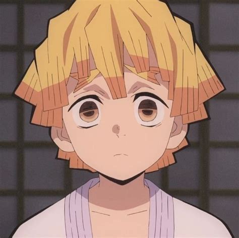 an anime character with blonde hair and big eyes