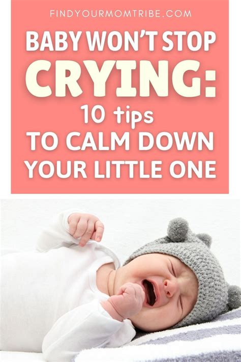 Baby Won't Stop Crying: 10 Tips To Calm Down Your Little One | Baby wont stop crying, Baby ...