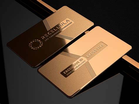 Luxury Gold Metal Membership Card Design by Adobesajjad by MD SAJJAD ...