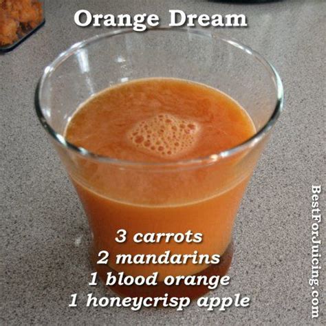 Orange Dream Juice Recipe Juice Smoothies Recipes, Healthy Juice Recipes, Juicer Recipes, Juice ...