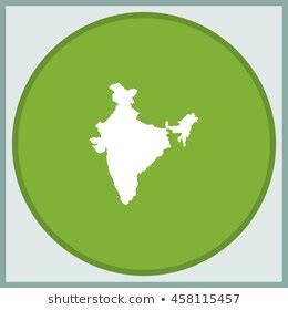 India Map: vector de stock (libre de regalías) 458115457 | Shutterstock