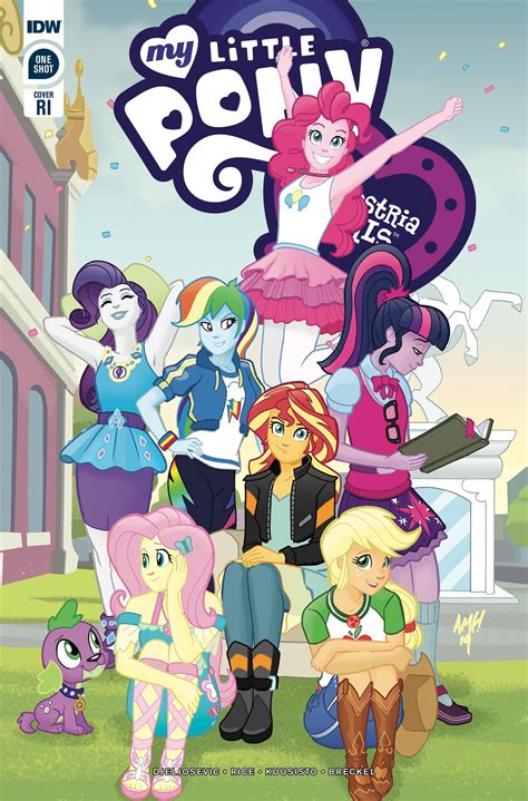 JAN200785 - MY LITTLE PONY CANTERLOT HIGH MARCH RADNESS 10 COPY INCV ...