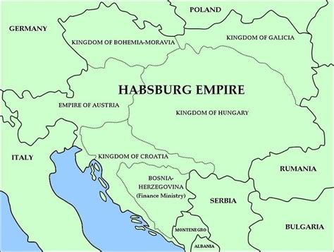 habsburg empire | German history, Poland germany, Kingdom of bohemia