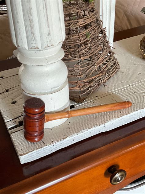 Gavel Vintage Wooden Gavel Auctioneer's Gavel | Etsy