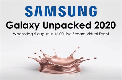 Samsung Galaxy Unpacked 2020 Live stream virtual event | LetsGoDigital