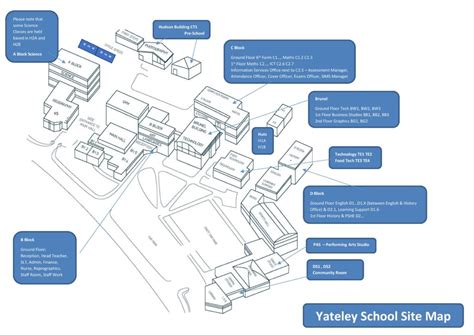 Yateley School Site Map May 2017 – Yateley School