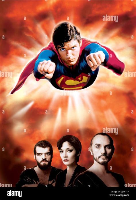 CHRISTOPHER REEVE, JACK O'HALLORAN, SARAH DOUGLAS, TERENCE STAMP ...