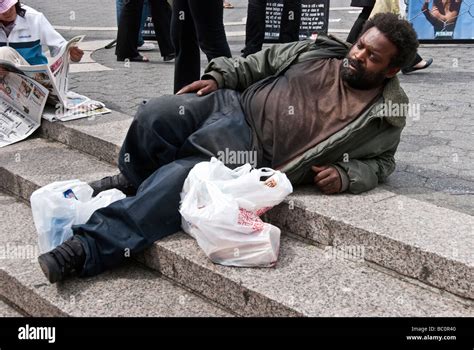 Homeless Black Man High Resolution Stock Photography and Images - Alamy