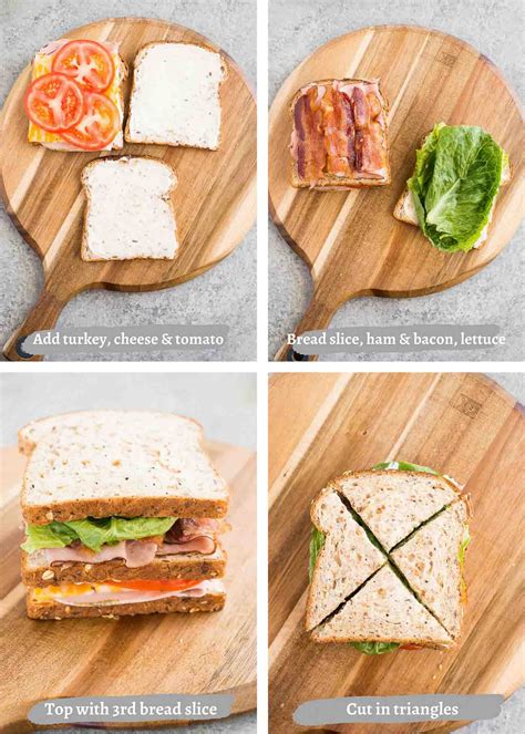 Club Sandwich (Easy & Tasty Lunch Idea) - Delicious Meets Healthy