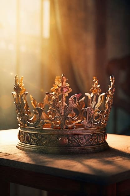 Free Photo | Medieval crown of royalty still life